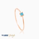UBS Cincin Emas Birthstone - CC15500-3 - 17K - Mar