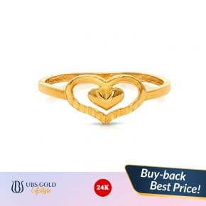 UBS Gold - Cincin Emas - 24K - CCS3264